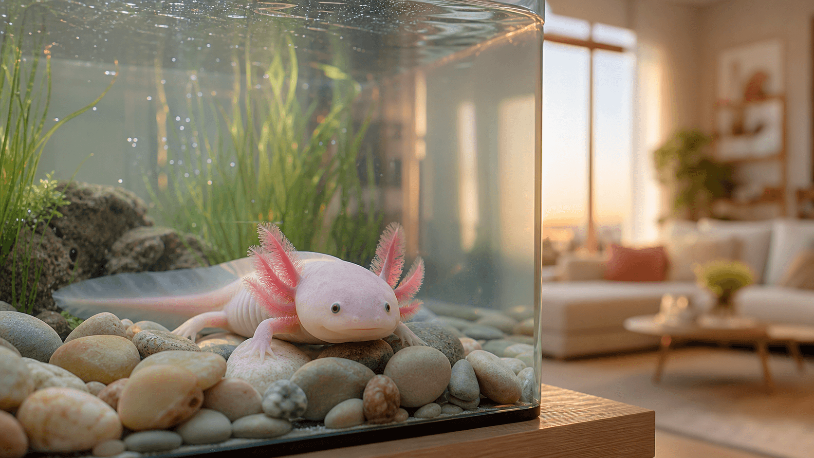 Axolotl Tanks in Tropical Apartments: Cooling Comes First