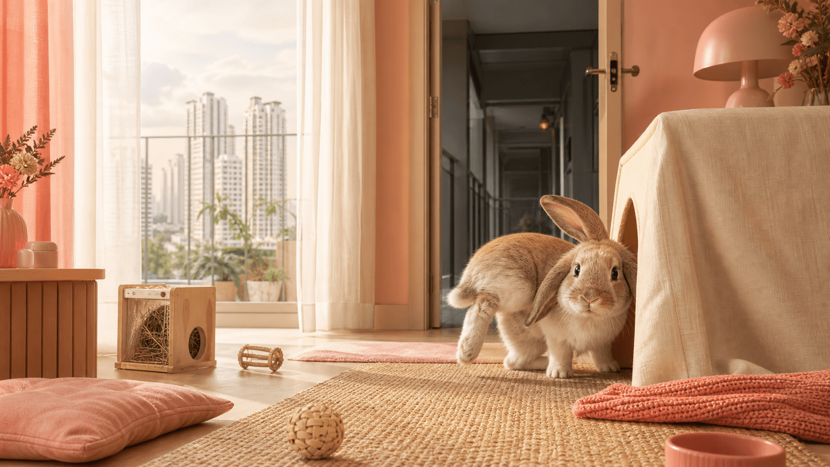 Rabbit Thumping and Hiding: Reading a Prey Animal Before It Gets Sick