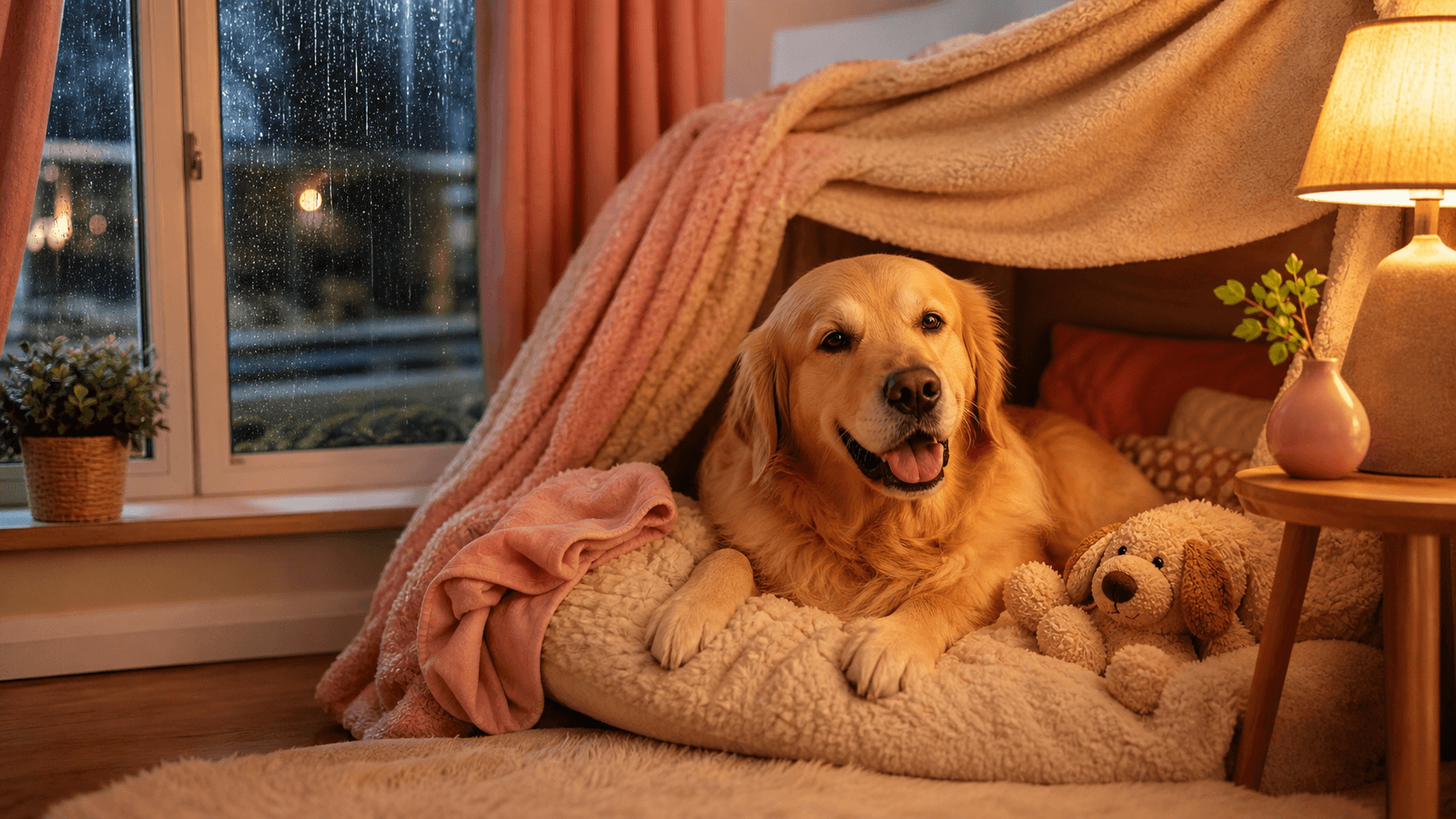 Fireworks and Thunder Anxiety in Dogs: A Calm Home Plan
