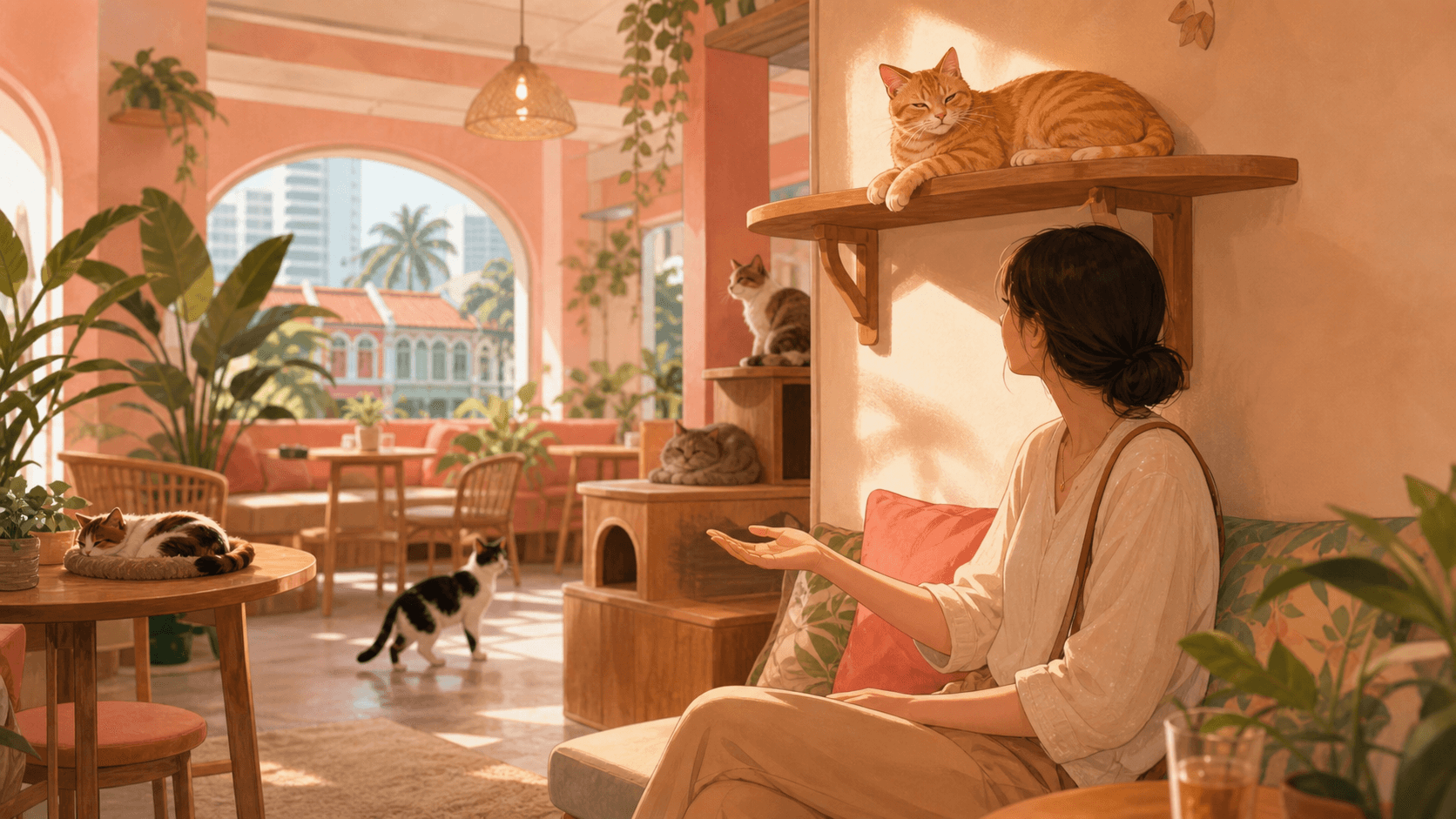 Cat Cafe Visits: Reading Stress Before You Reach Out