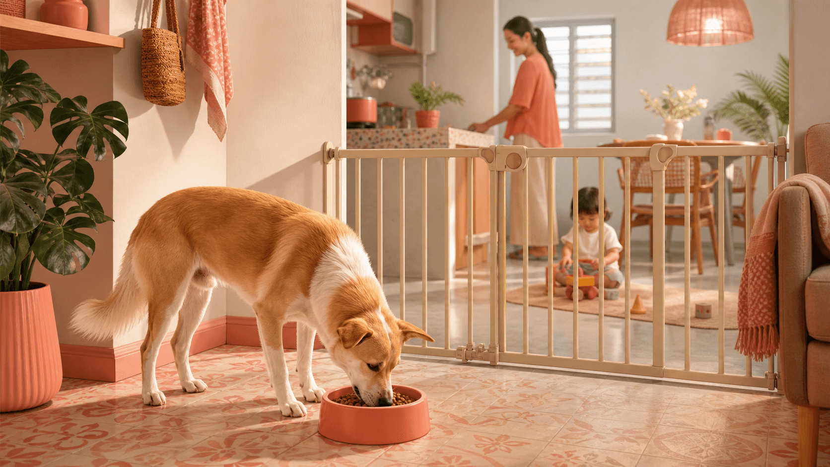 Dog Guarding the Food Bowl: A Safer First Plan